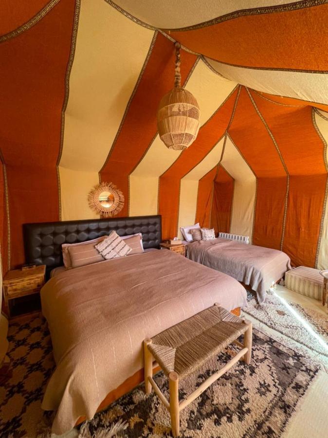 Erg Chebbi Sahara Camp Hotel เมอร์ซูกา ภายนอก รูปภาพ