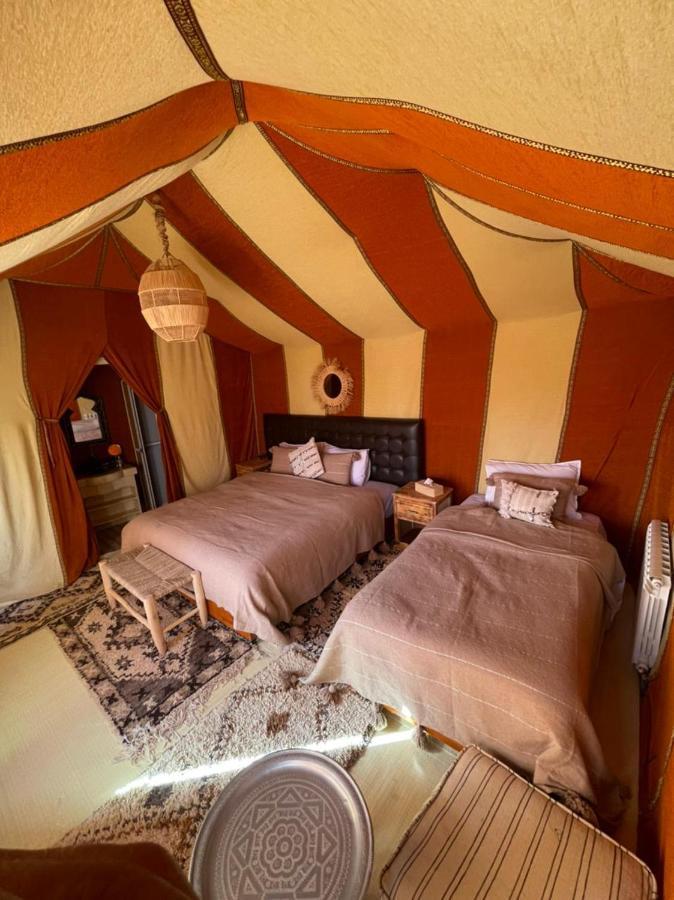 Erg Chebbi Sahara Camp Hotel เมอร์ซูกา ภายนอก รูปภาพ