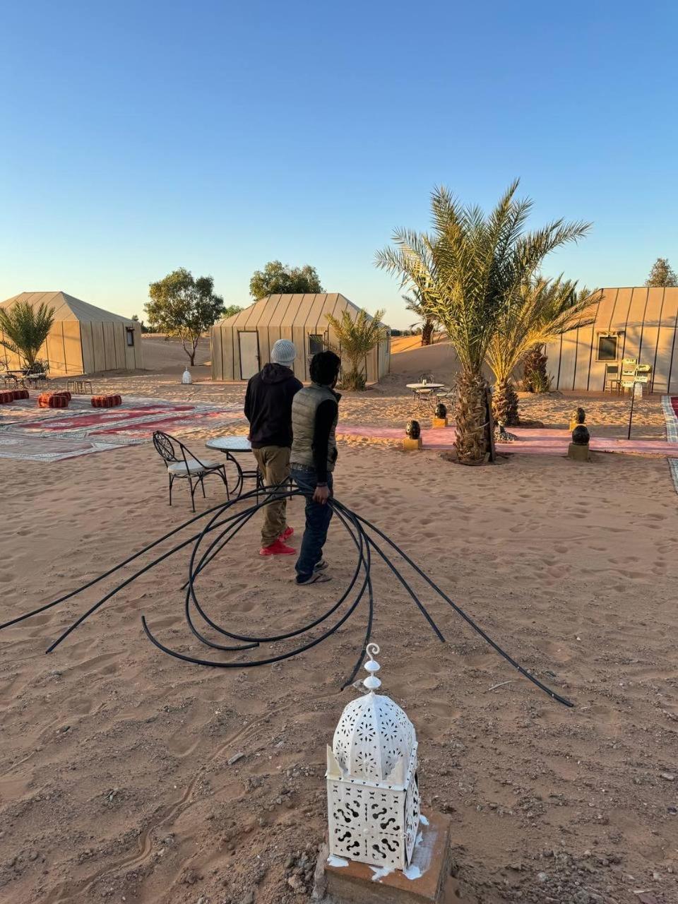 Erg Chebbi Sahara Camp Hotel เมอร์ซูกา ภายนอก รูปภาพ