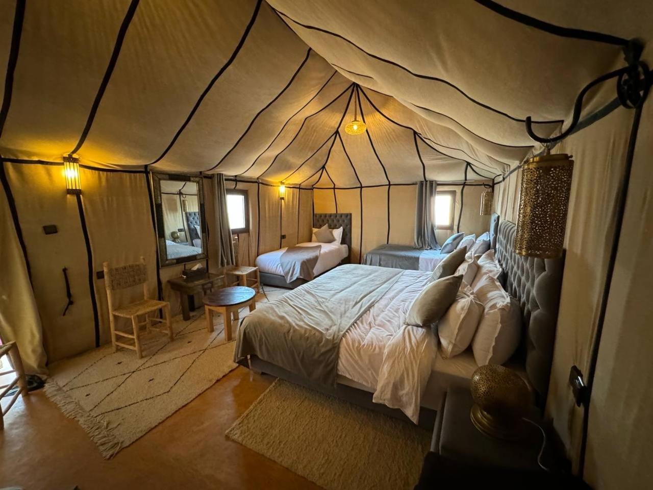 Erg Chebbi Sahara Camp Hotel เมอร์ซูกา ภายนอก รูปภาพ