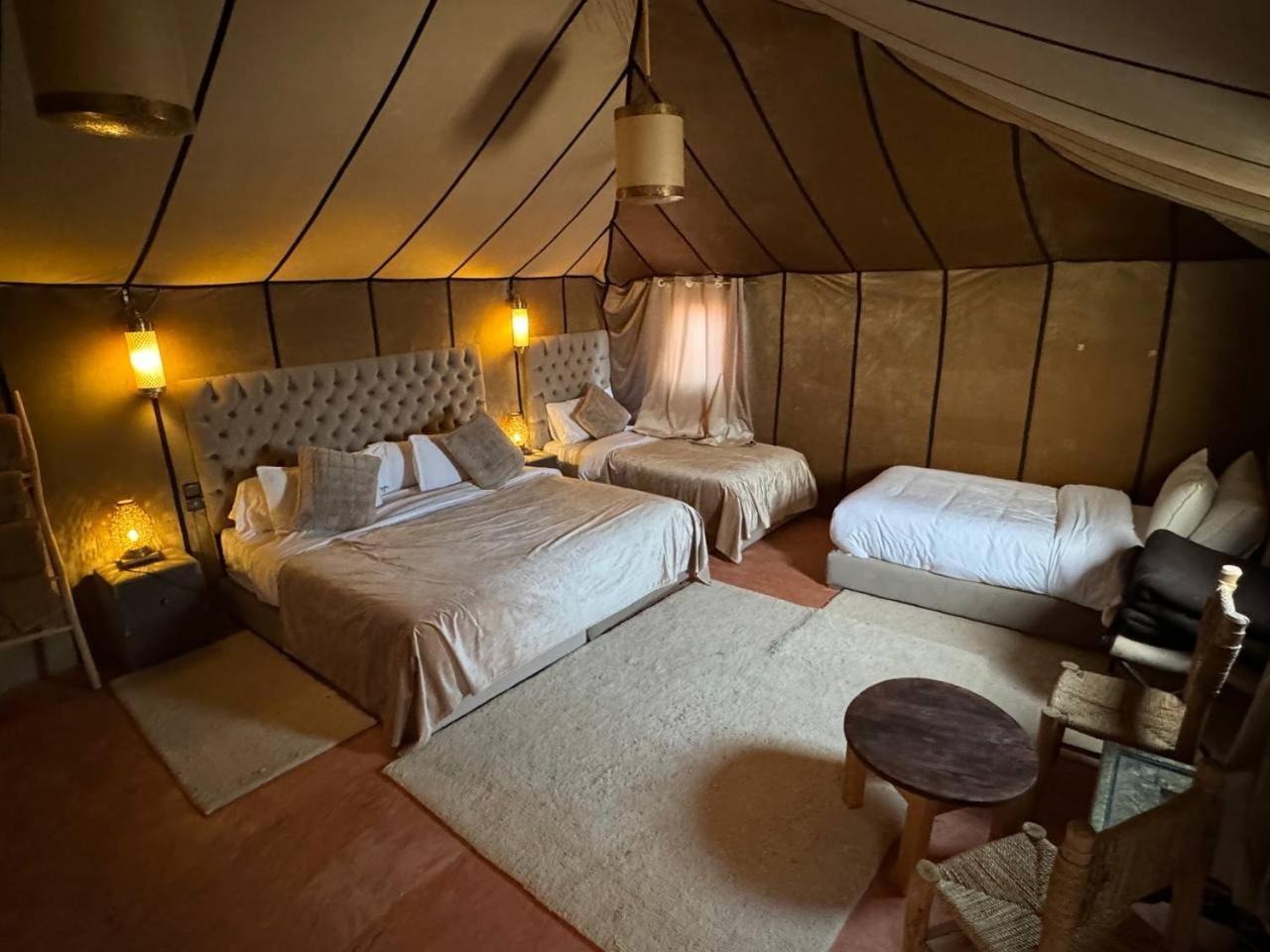 Erg Chebbi Sahara Camp Hotel เมอร์ซูกา ภายนอก รูปภาพ