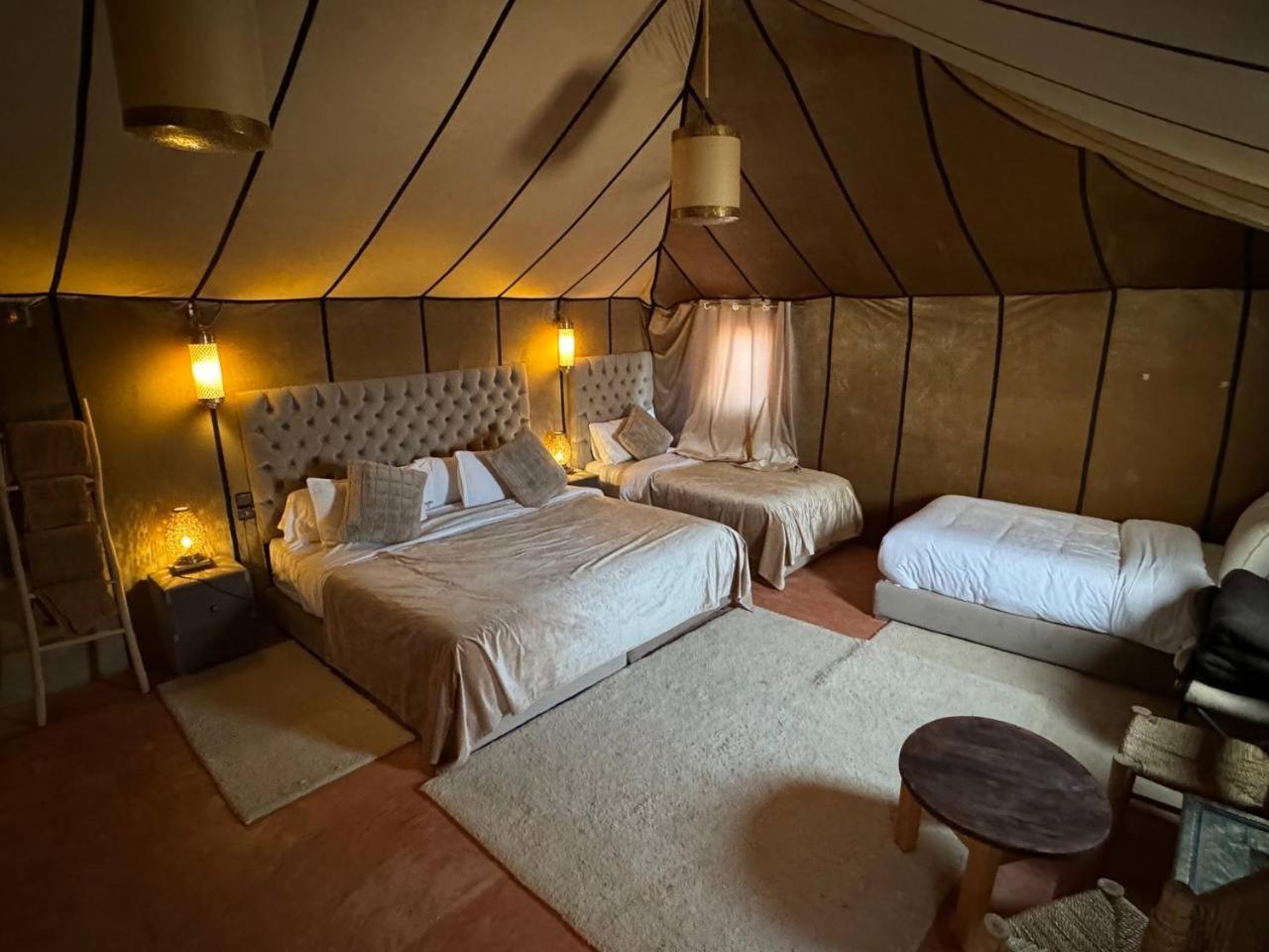 Erg Chebbi Sahara Camp Hotel เมอร์ซูกา ภายนอก รูปภาพ