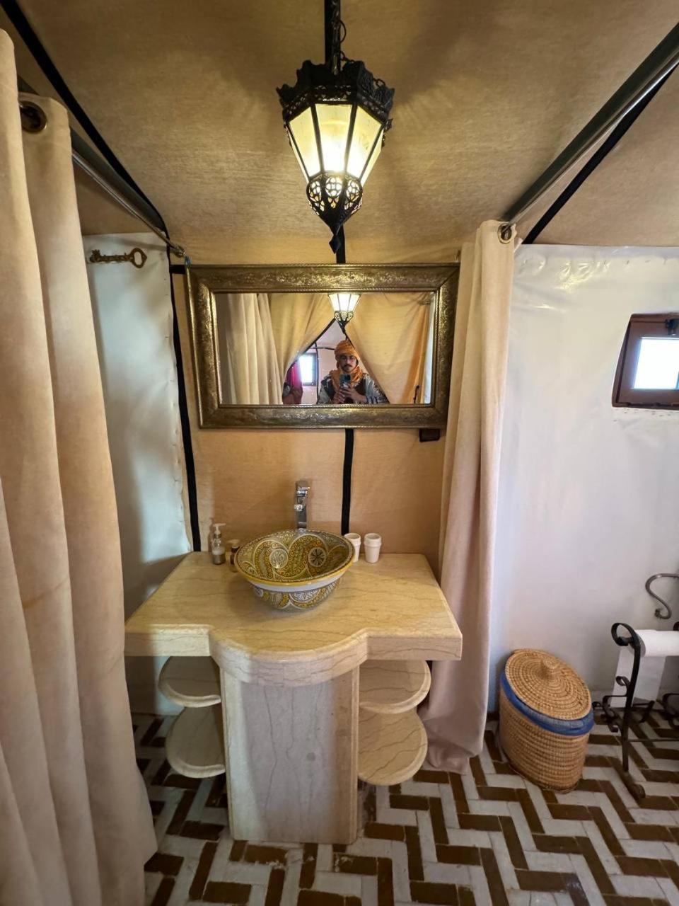Erg Chebbi Sahara Camp Hotel เมอร์ซูกา ภายนอก รูปภาพ