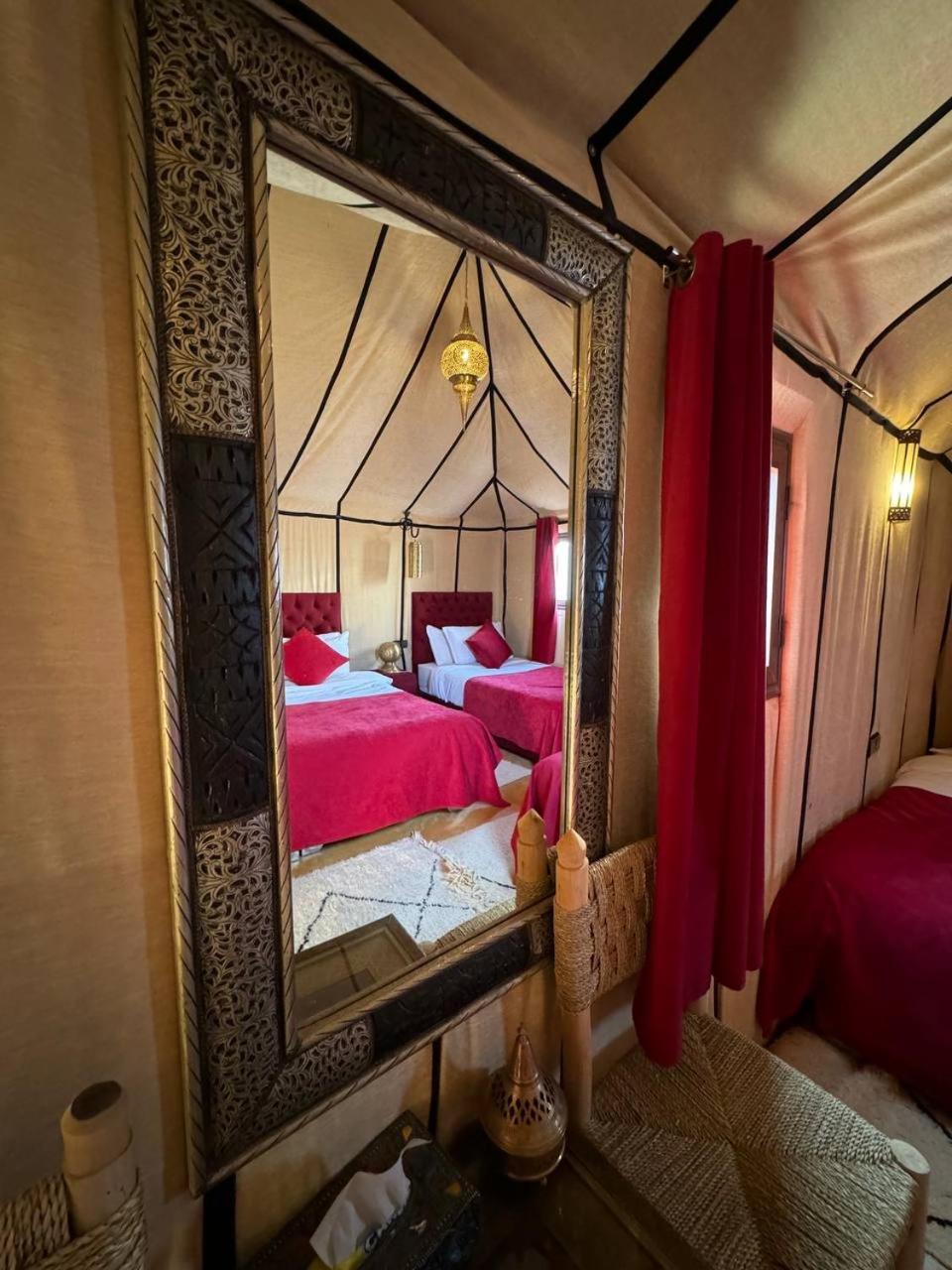 Erg Chebbi Sahara Camp Hotel เมอร์ซูกา ภายนอก รูปภาพ