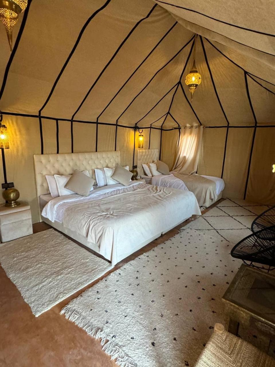 Erg Chebbi Sahara Camp Hotel เมอร์ซูกา ภายนอก รูปภาพ
