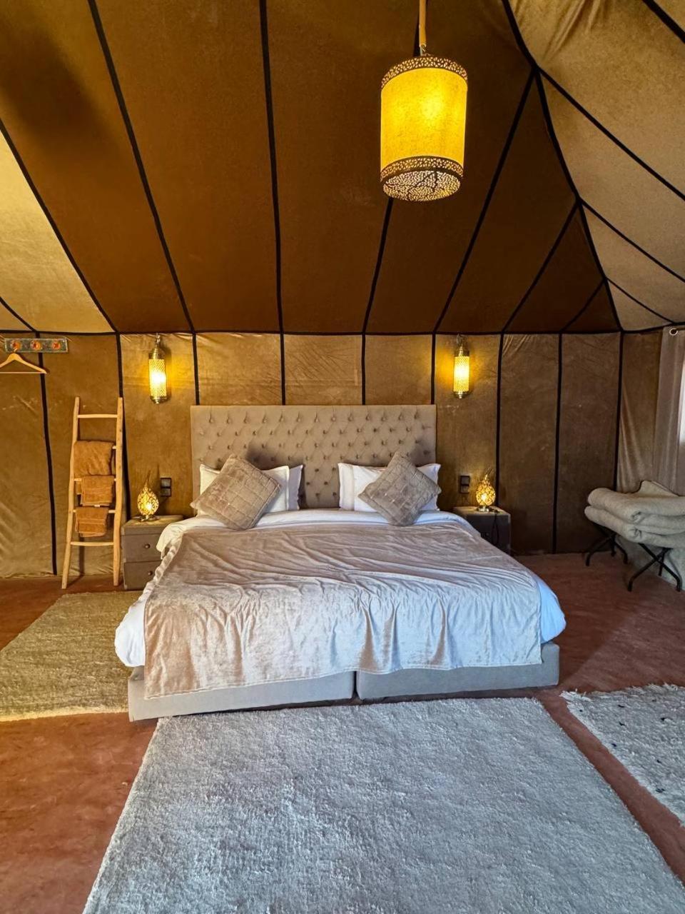 Erg Chebbi Sahara Camp Hotel เมอร์ซูกา ภายนอก รูปภาพ