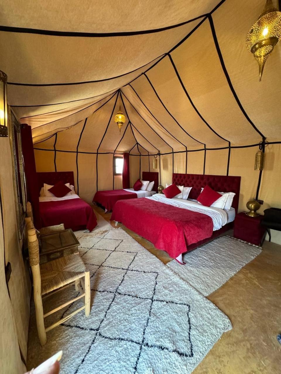 Erg Chebbi Sahara Camp Hotel เมอร์ซูกา ภายนอก รูปภาพ
